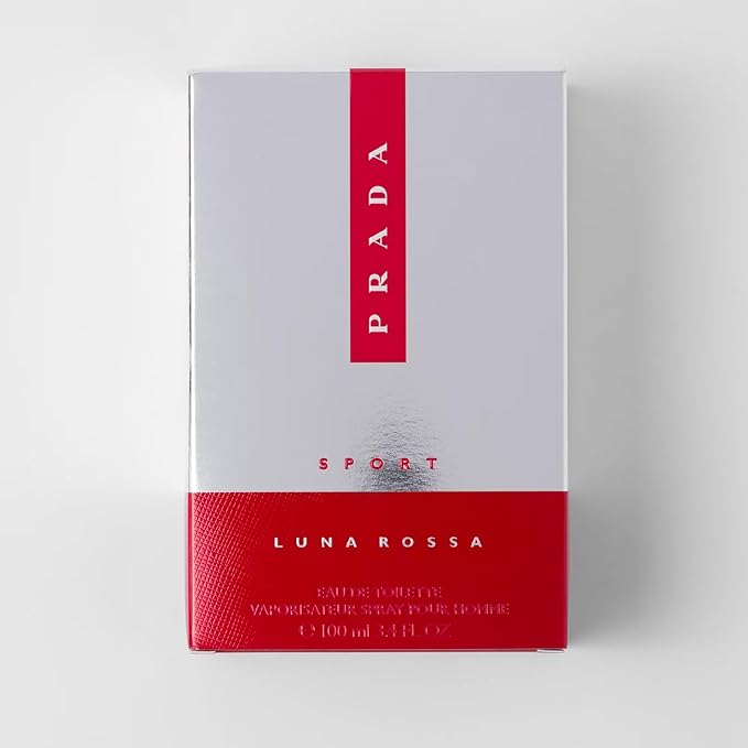 Prada Prada Luna Rossa Sport Eau De Toilette Spray, 3 Variations 1.7oz, 3.34oz, 3.38oz.
